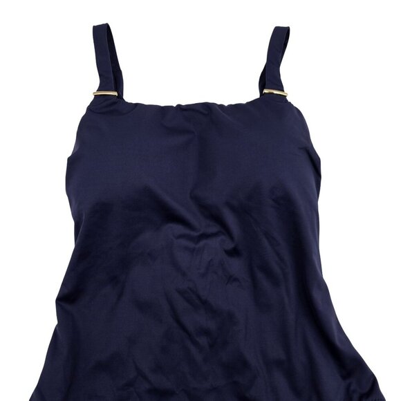 NWT Women's - La Blanca Luxe Tummy Control One Piece Swimsuit, Size 16 - Picture 4 of 12